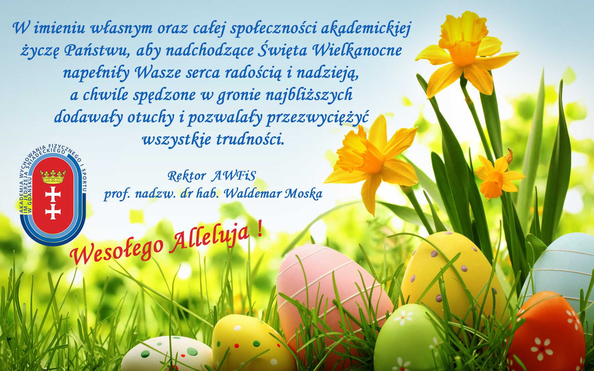 Easter greetings from AWFiS 2017