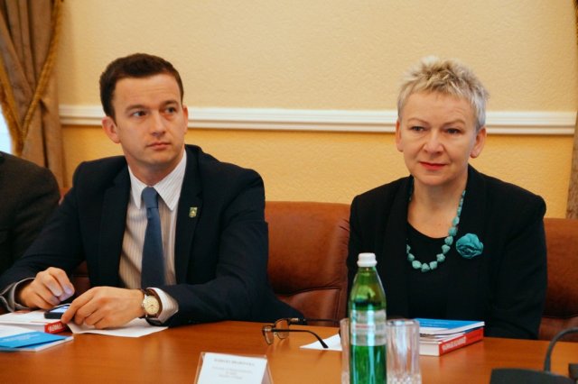 The Round table with participation of Deputies of European Parliament from Poland was held at Borys Grinchenko Kyiv University