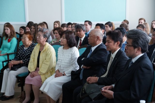 Reception of official delegation from the city of Kyoto (Japan) headed by Mayor Daisaku Kadokawa