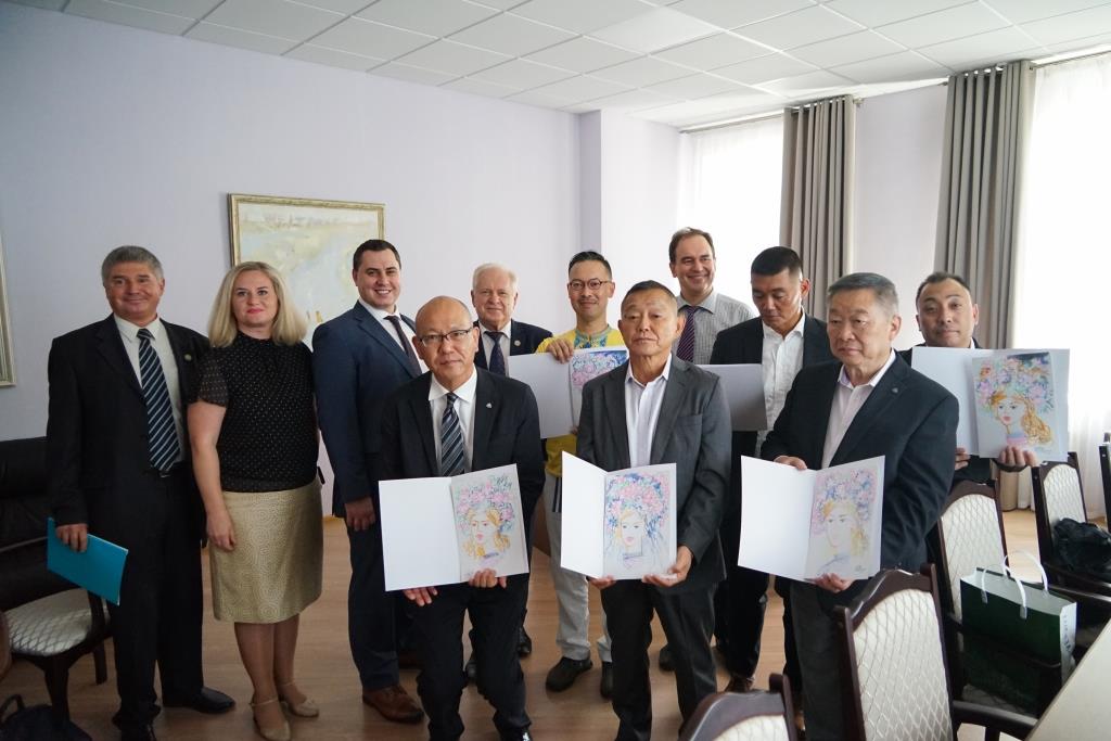 Delegation from Japan visited Grinchenko University