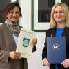Ceremonial conferring the title of Honorary Doctor of Grinchenko University upon Professor Ewa Ogrodzka-Mazur